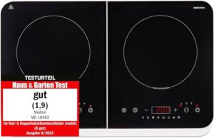 induktionsplatte doppelt Medion MD18493